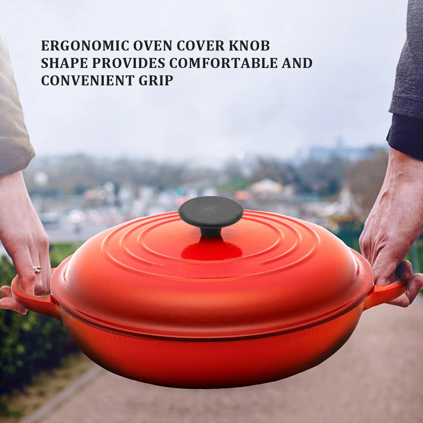 Oven Knob For Knob Replacement, Knob Replacement Oven Pots Knob Pot Lid Handle 2 Sets-Hot