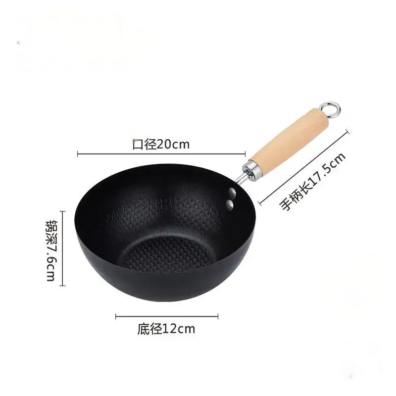 Mini Frying Pan Non-Stick Iron Pan Fry Pan Pot Sauce pan Cooking Omelette Pans Wok for Kitchen Cookware Gadget Kitchen Supply New