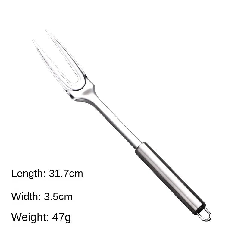 Durable Stainless Steel Wok Long Handle Kitchen Gadgets Kitchen Cooking Set Steak Shovel Cooking Tools