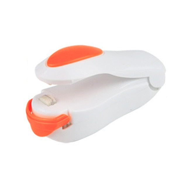 Kitchen Accessories Tools Mini Portable Food Clip Heat Sealing Machine Sealer Home Snack Bag Sealer Kitchen Gadget Item