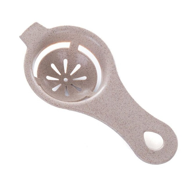 5 Colours Egg Separator Eggs Yolk Filter Gadgets Eco Friendly Plastic White Yolk Sifting Home Tool Kitchen Accessories